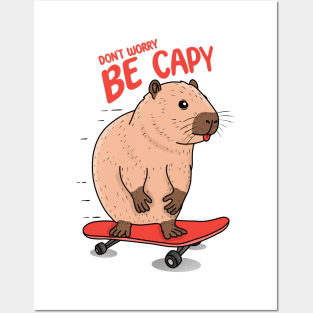 Be Capy Posters and Art